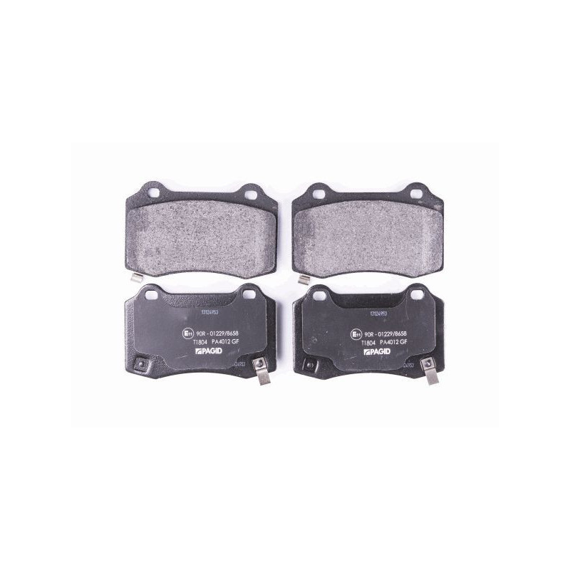 HELLA 8DB 355 014-211 Klocki hamulcowe Tył dla