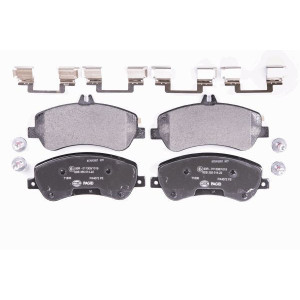 HELLA 8DB 355 014-221 Plaquettes de frein Avant pour