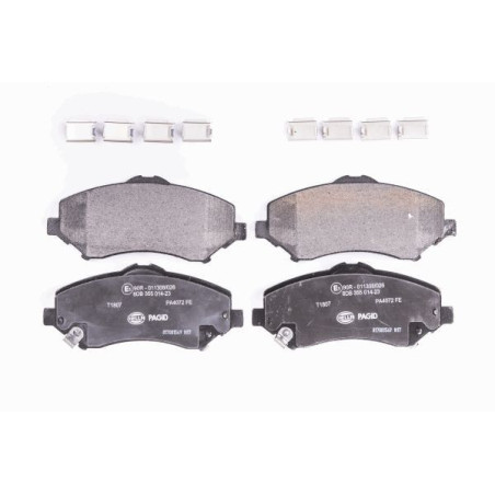 HELLA 8DB 355 014-231 Pastiglie freno Anteriore per