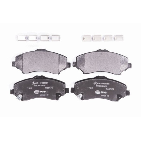 HELLA 8DB 355 014-321 Klocki hamulcowe Przód dla