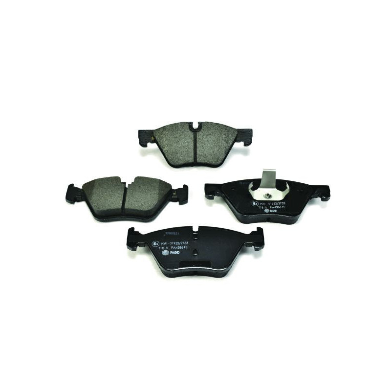 HELLA 8DB 355 014-351 Pastillas de freno Delantero para