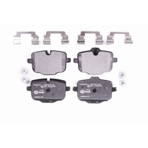 HELLA 8DB 355 014-361 Pastillas de freno Trasero para