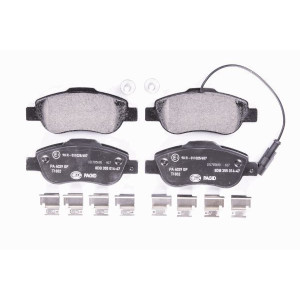 HELLA 8DB 355 014-471 Plaquettes de frein Avant pour