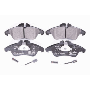 HELLA 8DB 355 014-481 Brzdové platničky Predné pre