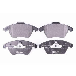 HELLA 8DB 355 014-511 Brzdové platničky