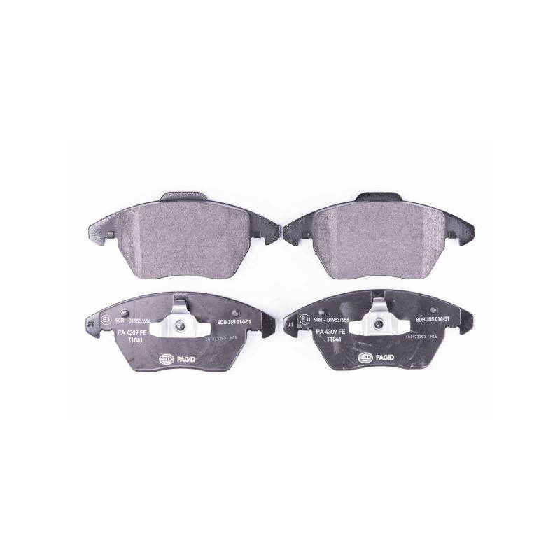 HELLA 8DB 355 014-511 Plaquettes de frein