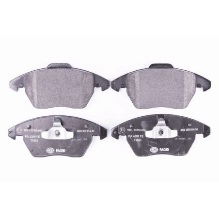 HELLA 8DB 355 014-511 Klocki hamulcowe