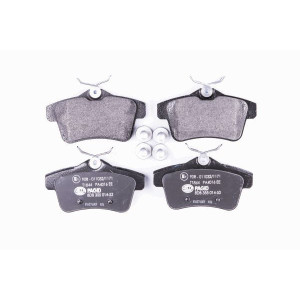 HELLA 8DB 355 014-531 Brzdové platničky Zadné pre