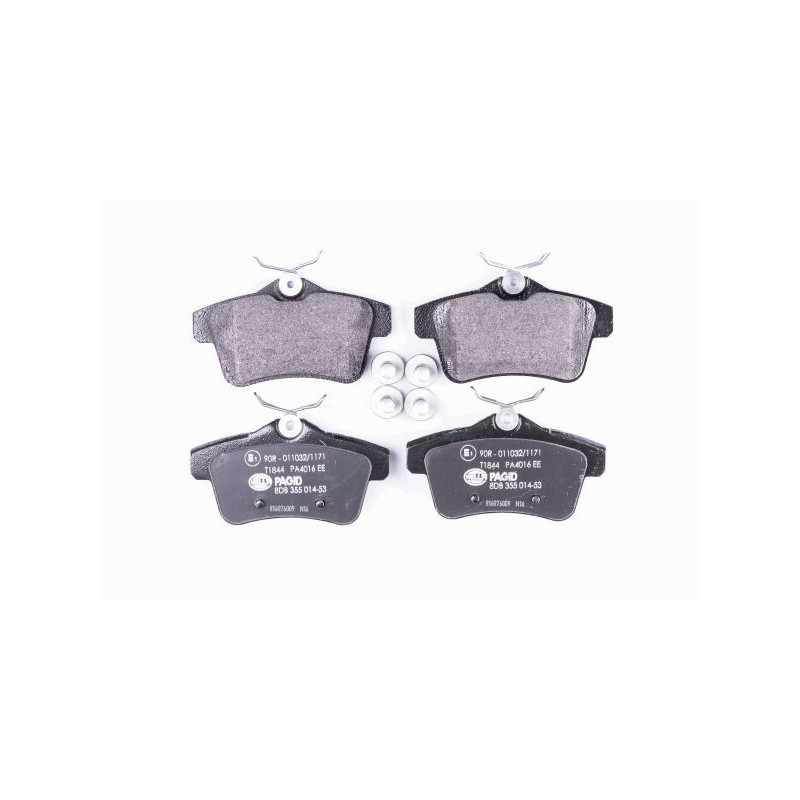 HELLA 8DB 355 014-531 Pastiglie freno Posteriore per