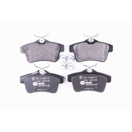 HELLA 8DB 355 014-531 Bremsbeläge Hinten für