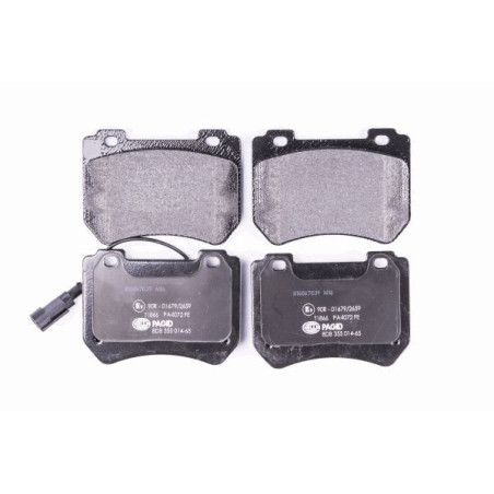 HELLA 8DB 355 014-651 Klocki hamulcowe Przód dla