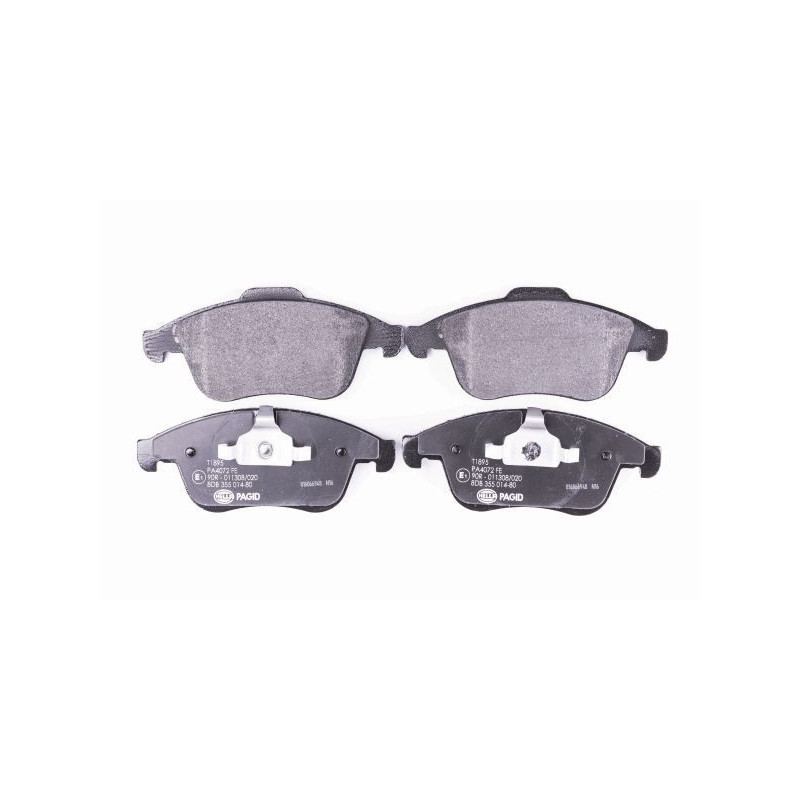 HELLA 8DB 355 014-801 Klocki hamulcowe Przód dla