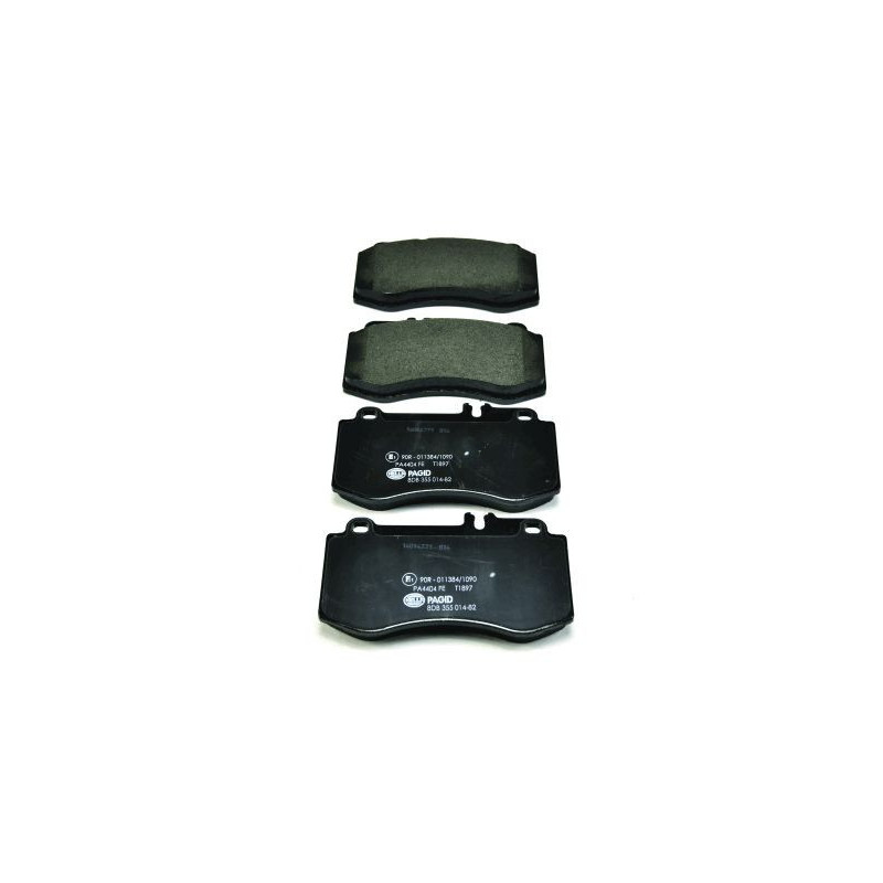 HELLA 8DB 355 014-821 Brzdové platničky Predné pre