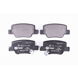 HELLA 8DB 355 014-891 Plaquettes de frein Arrière pour