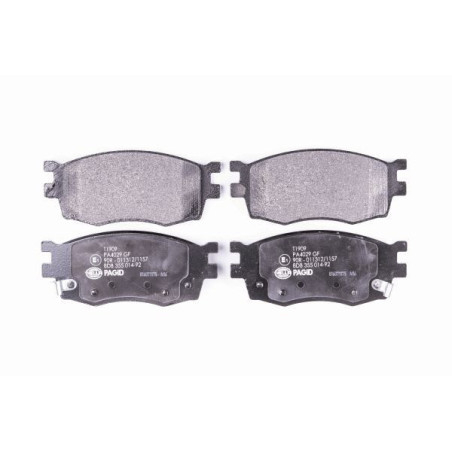 HELLA 8DB 355 014-921 Klocki hamulcowe Przód dla