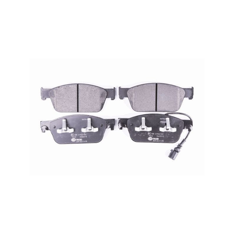 HELLA 8DB 355 014-981 Plaquettes de frein Avant pour