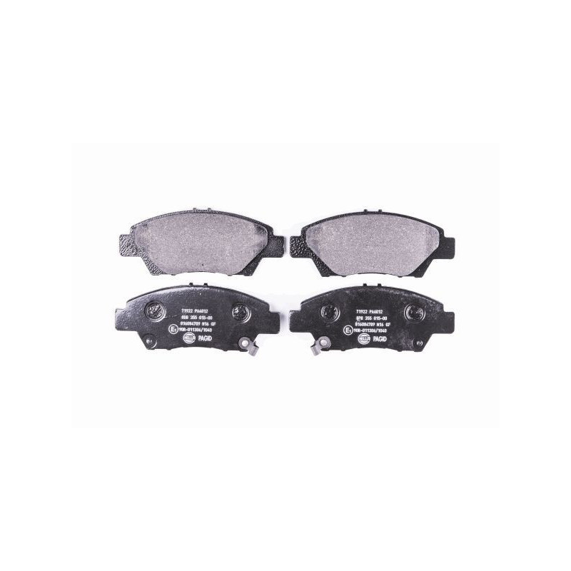 HELLA 8DB 355 015-001 Pastiglie freno Anteriore per