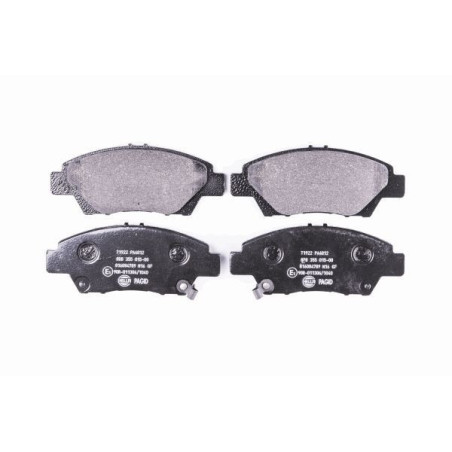 HELLA 8DB 355 015-001 Brzdové platničky Predné pre