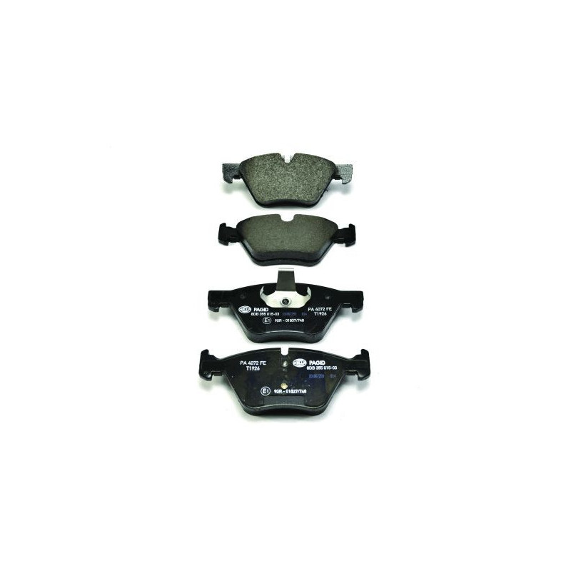 HELLA 8DB 355 015-031 Plaquettes de frein Avant pour