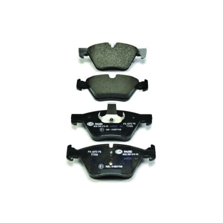HELLA 8DB 355 015-031 Brzdové platničky Predné pre