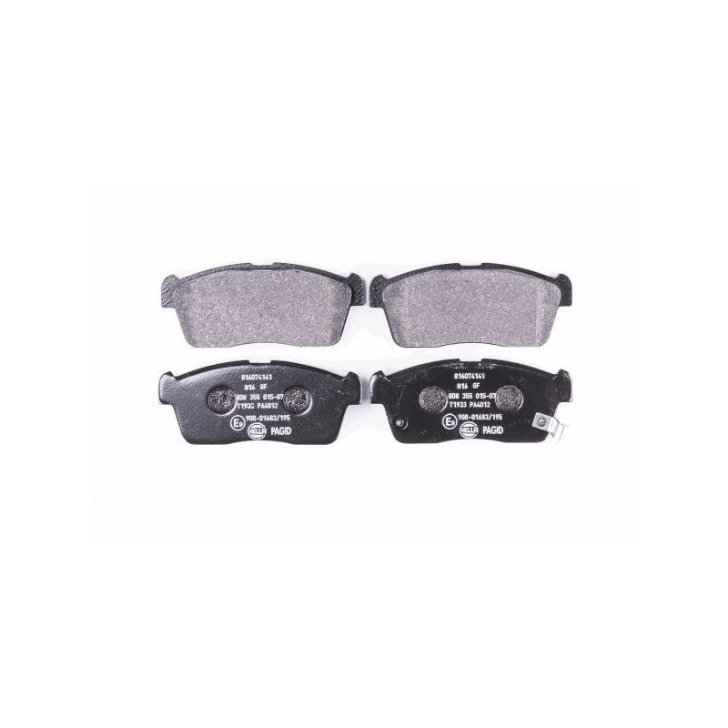 HELLA 8DB 355 015-071 Brake Pads Set Front for