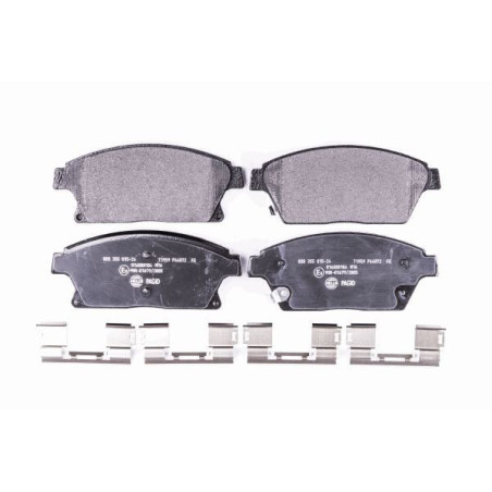 HELLA 8DB 355 015-241 Klocki hamulcowe Przód dla