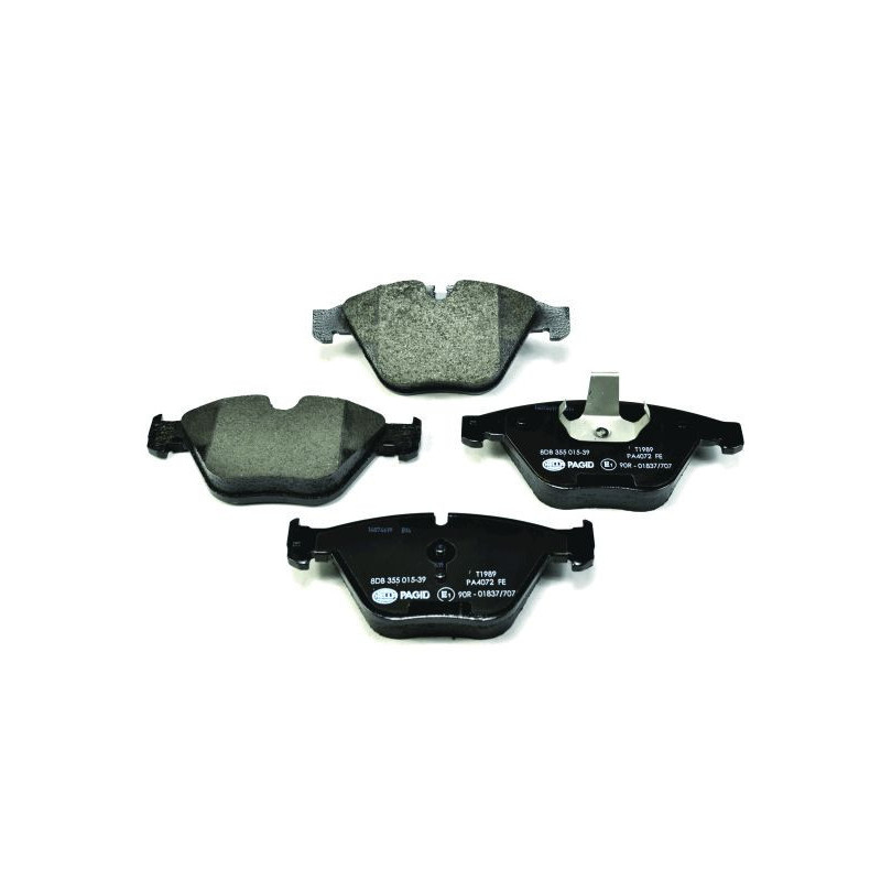 HELLA 8DB 355 015-391 Klocki hamulcowe Przód dla