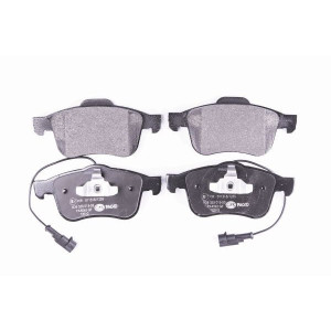 HELLA 8DB 355 015-531 Brzdové platničky Predné pre