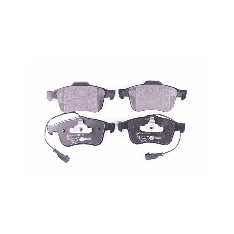 HELLA 8DB 355 015-531 Brake Pads Set Front for