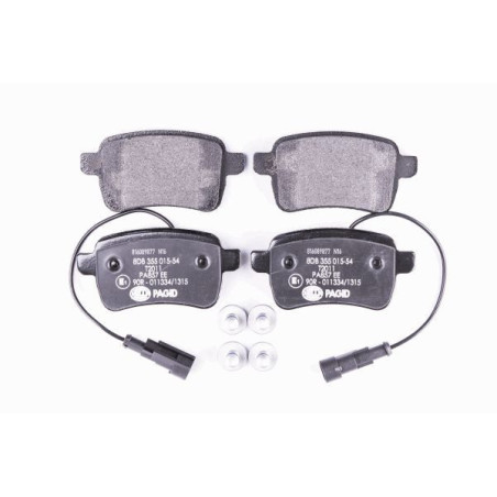 HELLA 8DB 355 015-541 Brake Pads Set Rear for