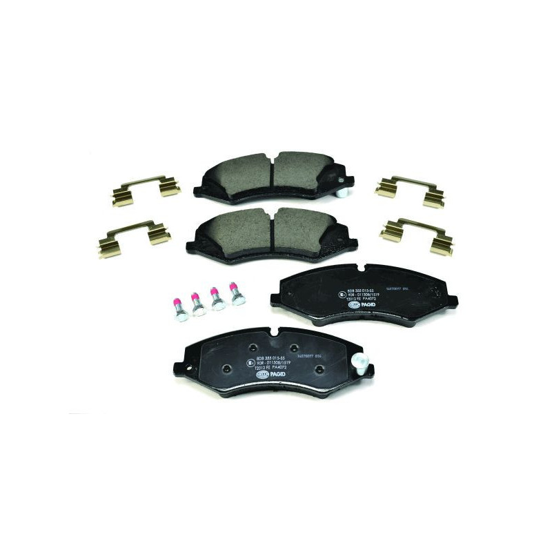 HELLA 8DB 355 015-551 Brake Pads Set Front for