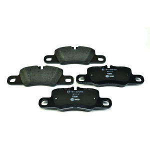 HELLA 8DB 355 015-651 Pastillas de freno Trasero para