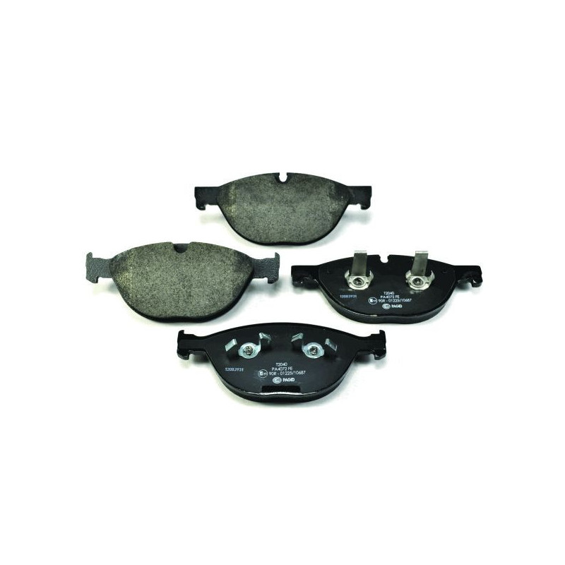 HELLA 8DB 355 015-701 Plaquettes de frein Avant pour