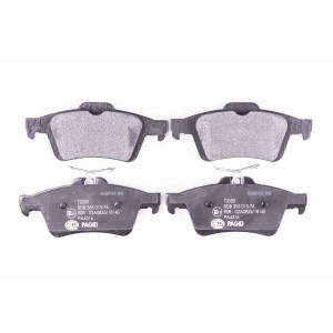 HELLA 8DB 355 015-761 Klocki hamulcowe Tył dla