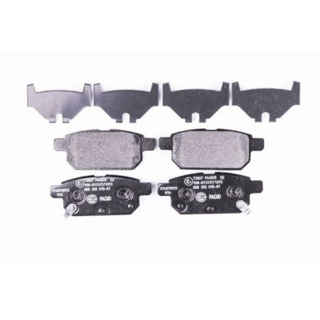 HELLA 8DB 355 015-871 Bremsbeläge Hinten für