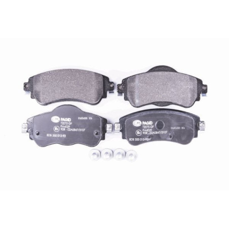 HELLA 8DB 355 015-931 Pastiglie freno Anteriore per