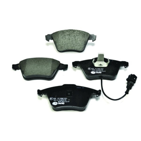 HELLA 8DB 355 015-971 Pastillas de freno Delantero para