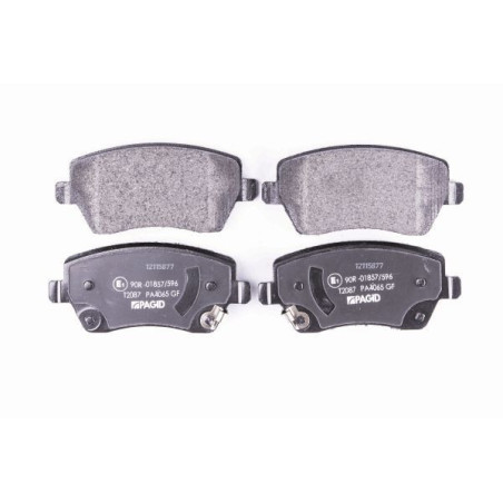 HELLA 8DB 355 015-981 Brake Pads Set Front for