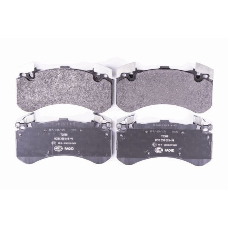 HELLA 8DB 355 015-991 Pastiglie freno Anteriore per