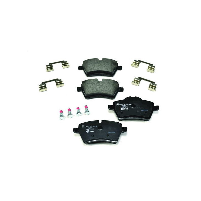 HELLA 8DB 355 016-041 Klocki hamulcowe Przód dla