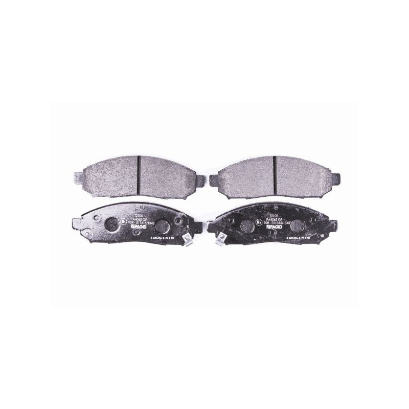 HELLA 8DB 355 016-121 Brake Pads Set Front for