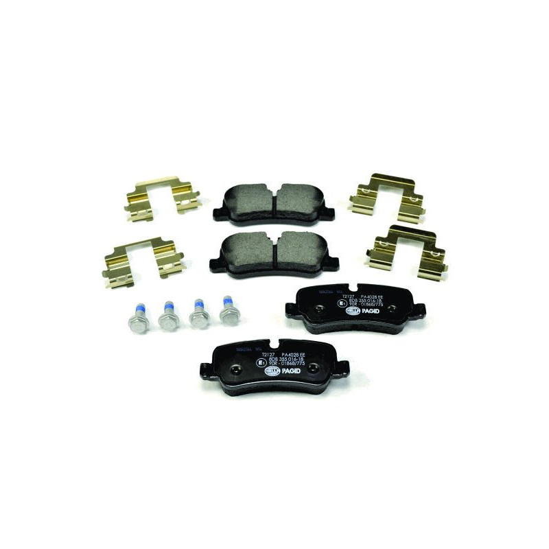 HELLA 8DB 355 016-181 Bremsbeläge Hinten für