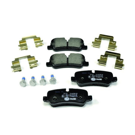 HELLA 8DB 355 016-181 Klocki hamulcowe Tył dla