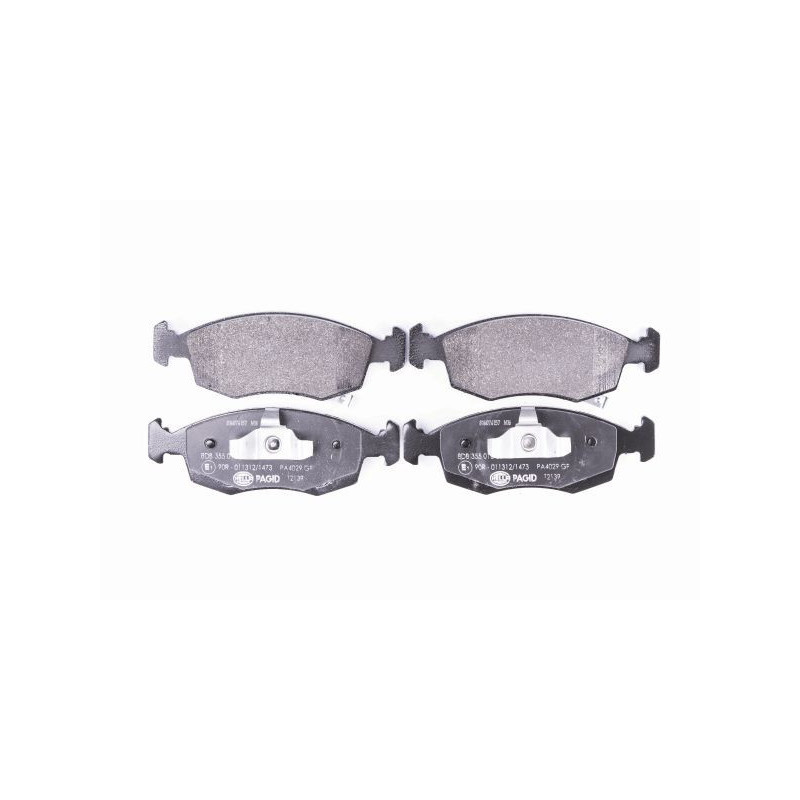 HELLA 8DB 355 016-231 Pastiglie freno Anteriore per