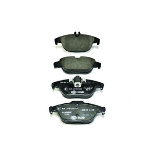 HELLA 8DB 355 016-281 Brzdové platničky Zadné pre