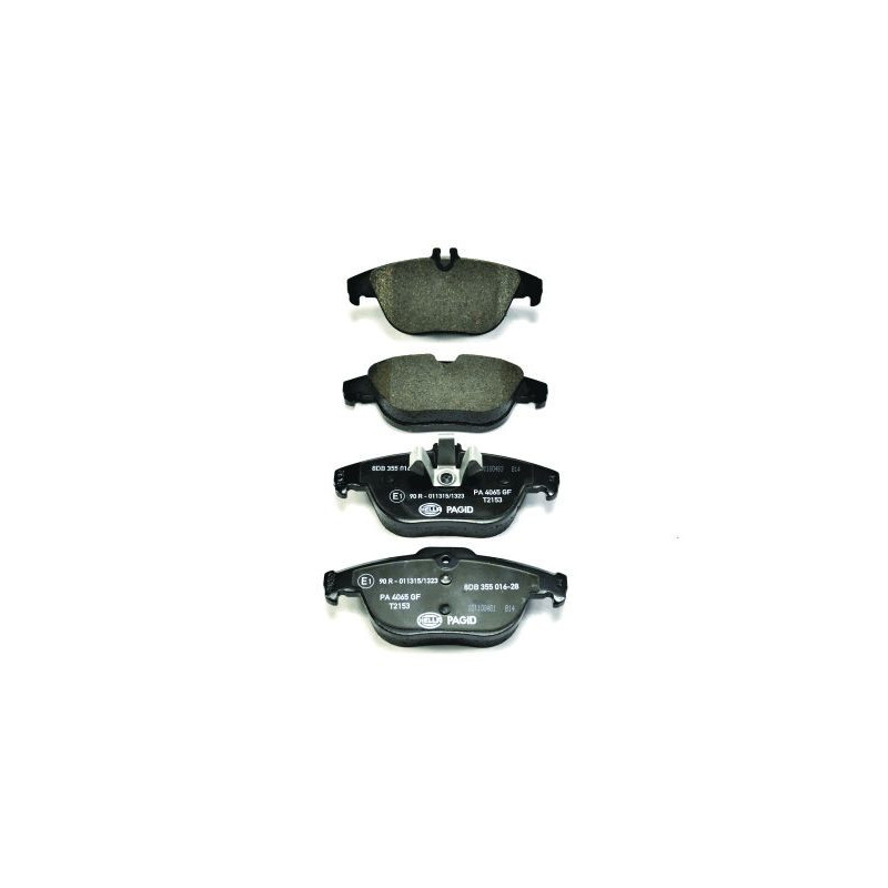 HELLA 8DB 355 016-281 Klocki hamulcowe Tył dla