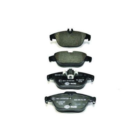 HELLA 8DB 355 016-281 Pastiglie freno Posteriore per