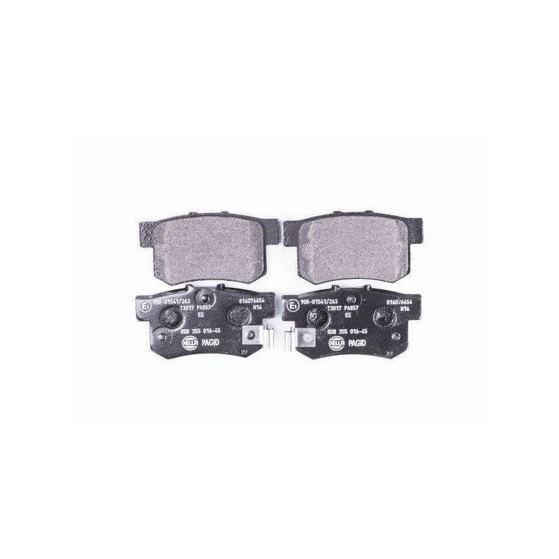 HELLA 8DB 355 016-451 Pastiglie freno Posteriore per