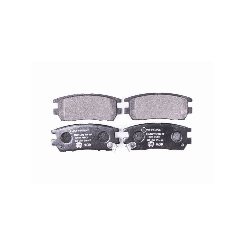 HELLA 8DB 355 016-471 Pastiglie freno Posteriore per