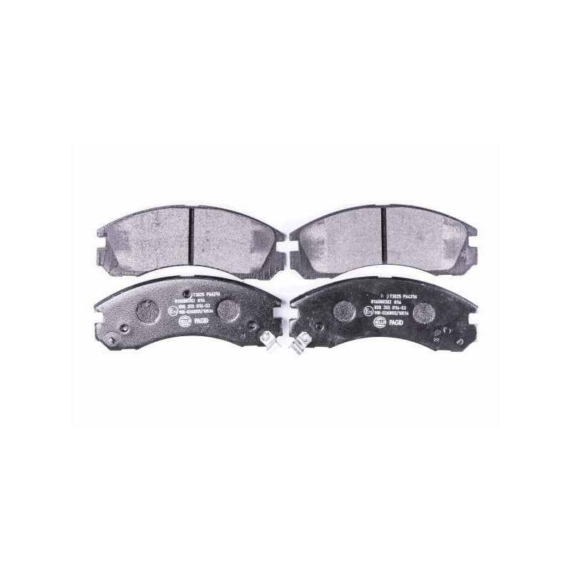 HELLA 8DB 355 016-531 Brake Pads Set Front for